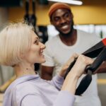 Woman Doing Stretching Exercise